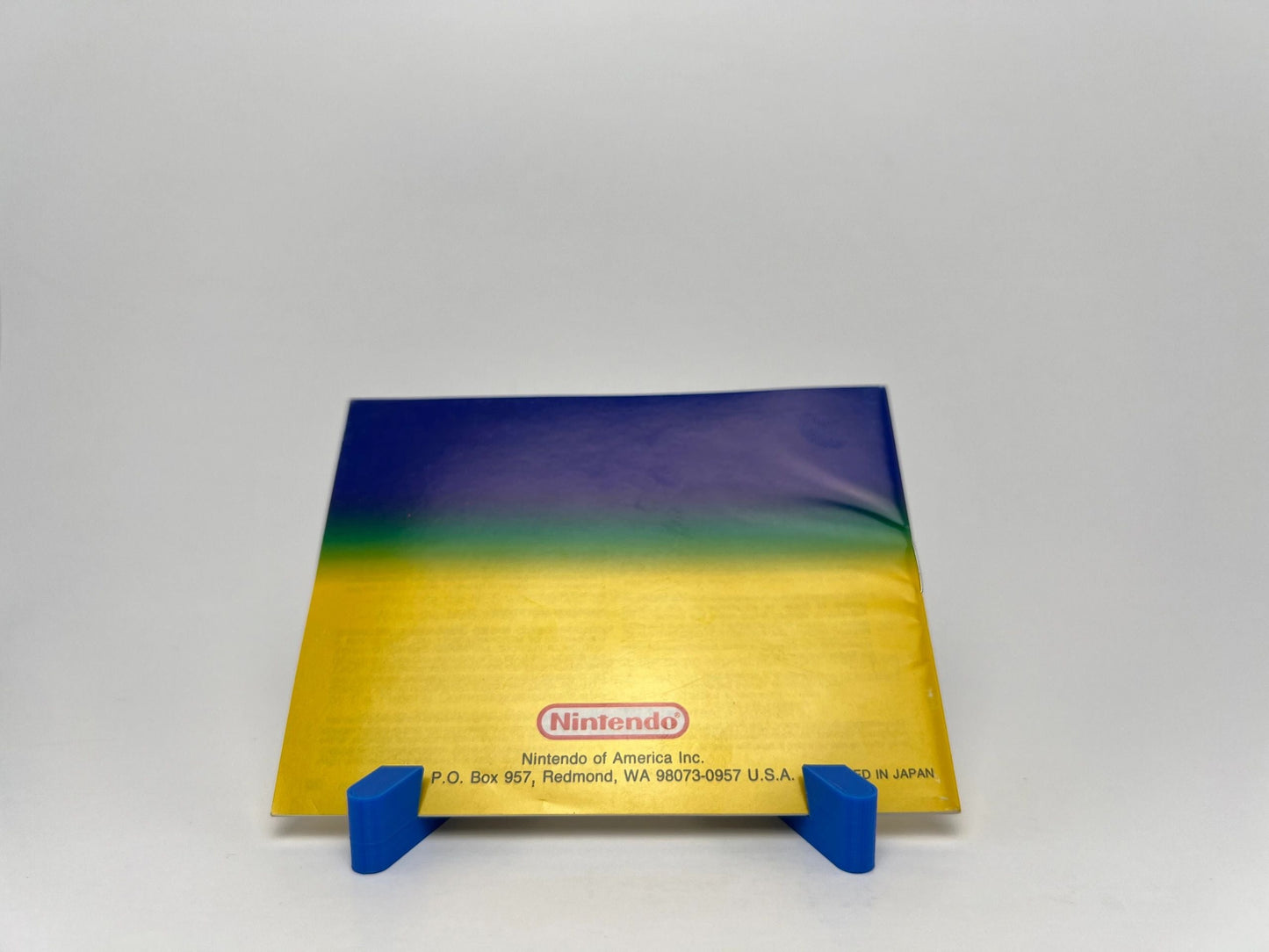 Super Strike V'Ball / Nintendo World Cup Instruction Booklet