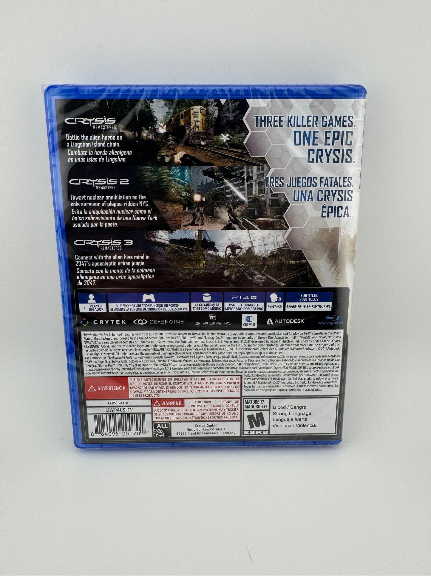 Crysis Remastered Trilogy